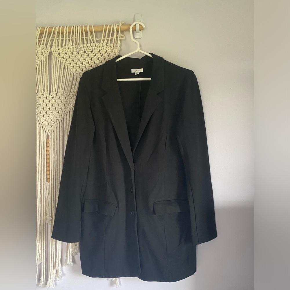 J. Jill Classic Black Blazer